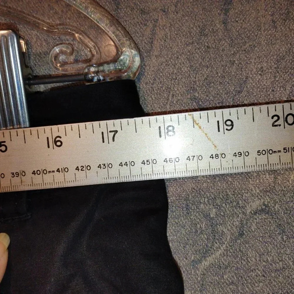 Denver Hayes Women's Curvy Black Stretch Jeans Size  10 x 30 - Picture 9 of 13